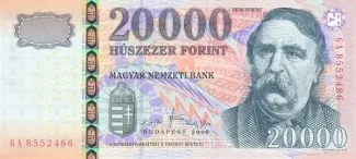 Hungary 20.000 Forint, 2009 image