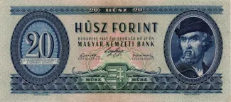 Hungary 20 Forint, 1947 image