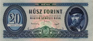 Hungary 20 Forint, 1949 image