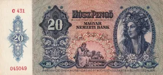 Hungary 20 Pengő, 1941 image