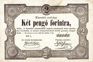 Hungary 2 Forint, 1849 image