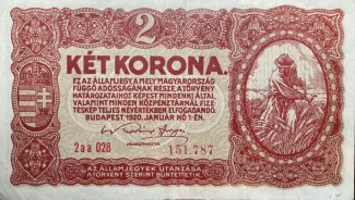 Hungary 2 Korona, 1920 image