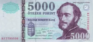 Hungary 5.000 Forint, 1999 image