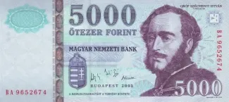 Hungary 5.000 Forint, 2006 image