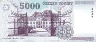 Hungary 5.000 Forint, 2005-2006 reverse