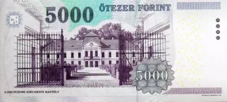 Hungary 5.000 Forint, 2008-2010 reverse