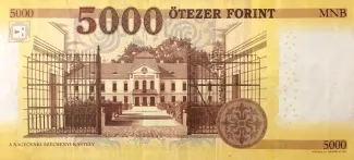 Hungary 5.000 Forint, 2016-2023 reverse