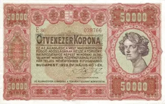 Hungary 50 000, 1923 image
