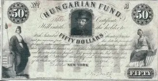 Hungary 50 Dollars, 1852 image
