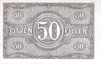 Hungary 50 Fillér, 1920 reverse