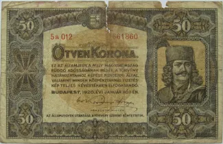 Hungary 50 Korona, 1920 image