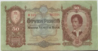 Hungary 50 Pengő, 1932 image