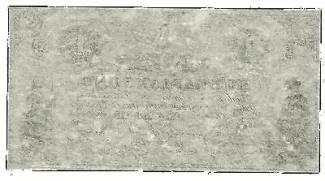 Hungary 5 Dollars, 1852 reverse