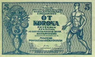 Hungary 5 Korona, 1919 image