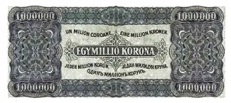 Hungary 80 Pengő, 1925 reverse