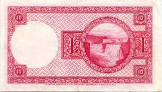 Iceland 10 Krónur, 1928 reverse