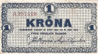 Iceland 1 Króna, 1924 image