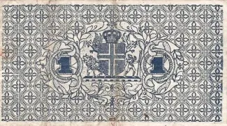 Iceland 1 Króna, 1924 reverse
