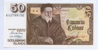 Iceland 50 Krónur, 1961 image