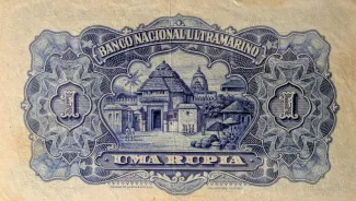 India 1 Rupia, 1924 reverse
