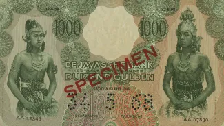 Netherlands East Indies 1.000 Gulden, 1939 image