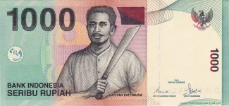 Indonesia 1.000 Rupiah, 2016 image