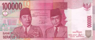 Indonesia 100 000, 2011 image