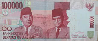 Indonesia 100 000, 2014 image