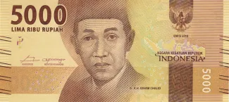 Indonesia 5.000 Rupiah, 2021 image