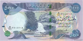 Iraq 5.000 Dinars, 1445 image