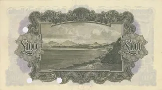 Ireland 100 Pounds, 1929-1930 reverse