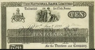 Ireland 10 Pounds, 1899 image