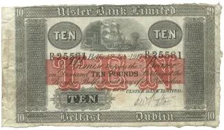 Ireland 10 Pounds, 1917 image