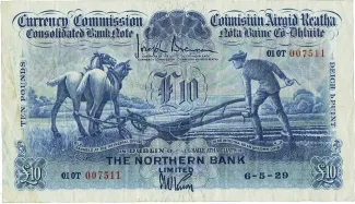 Ireland 10 Pounds, 1929 image