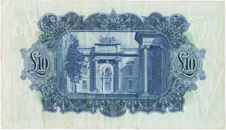 Ireland 10 Pounds, 1929 reverse