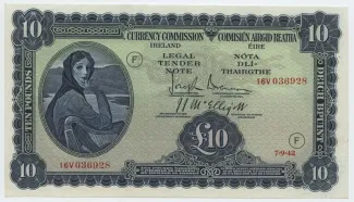 Ireland 10 Pounds, 1942 image