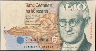 Ireland 10 Pounds, 1999 image