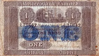 Ireland 1 Pound, 1919 image