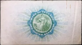 Ireland 1 Pound, 1922 reverse