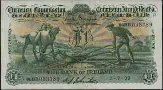 Ireland 1 Pound, 1940 image