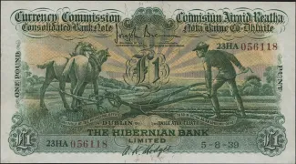Ireland 1 Pound, 1940 image
