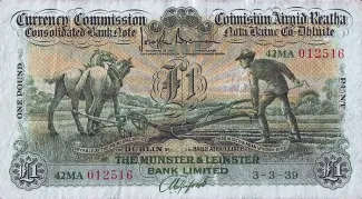 Ireland 1 Pound, 1940 image