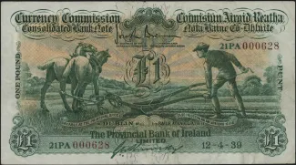 Ireland 1 Pound, 1940 image