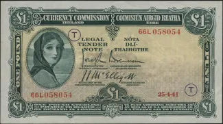 Ireland 1 Pound, 1942 image