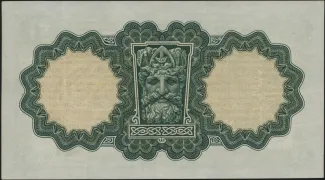 Ireland 1 Pound, 1943-1944 reverse