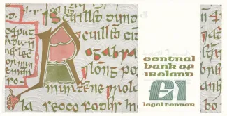 Ireland 1 Pound, 1977-1989 reverse