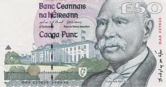 Ireland 50 Pounds, 2001 image