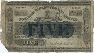 Ireland 5 Pounds, 1916 image