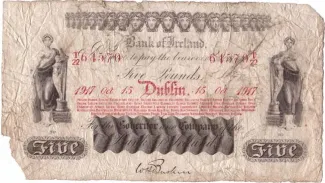 Ireland 5 Pounds, 1918 image