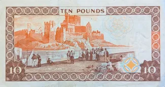 Isle of Man 10 Pounds, 1991-2019 reverse